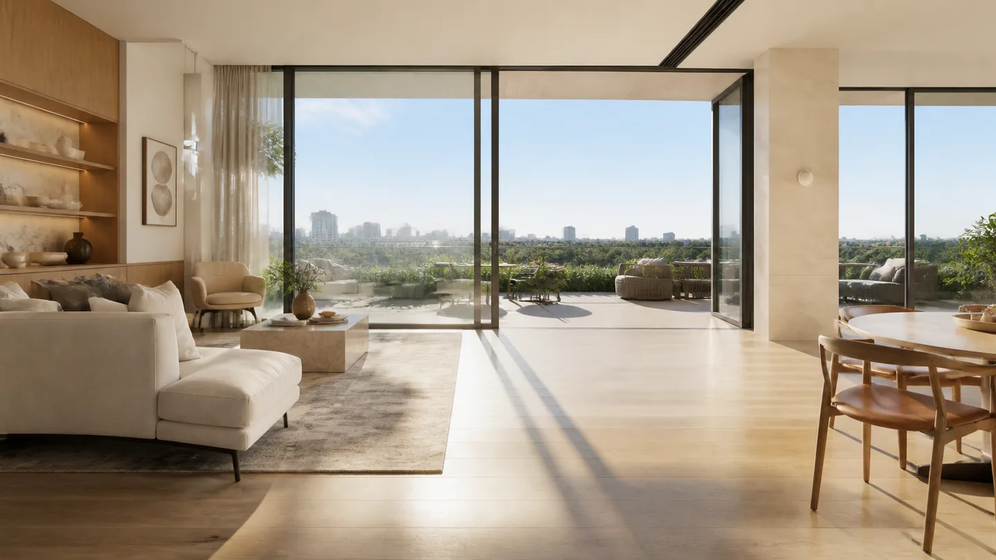 Interactive browser-led exploration of a contemporary residential unit